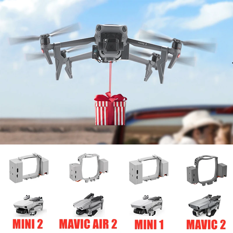 Drone Tablet Mount - Système Airdrop pour Drone DJI Mavic