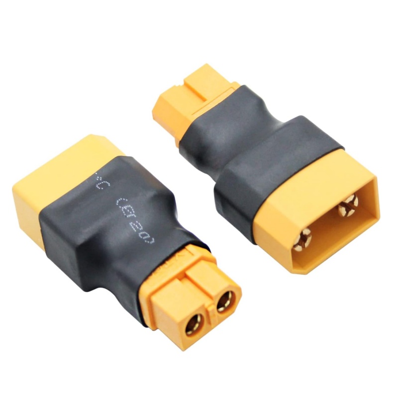 Drone Battery Charger - Lot de 2 adaptateurs XT90 mâle/femelle