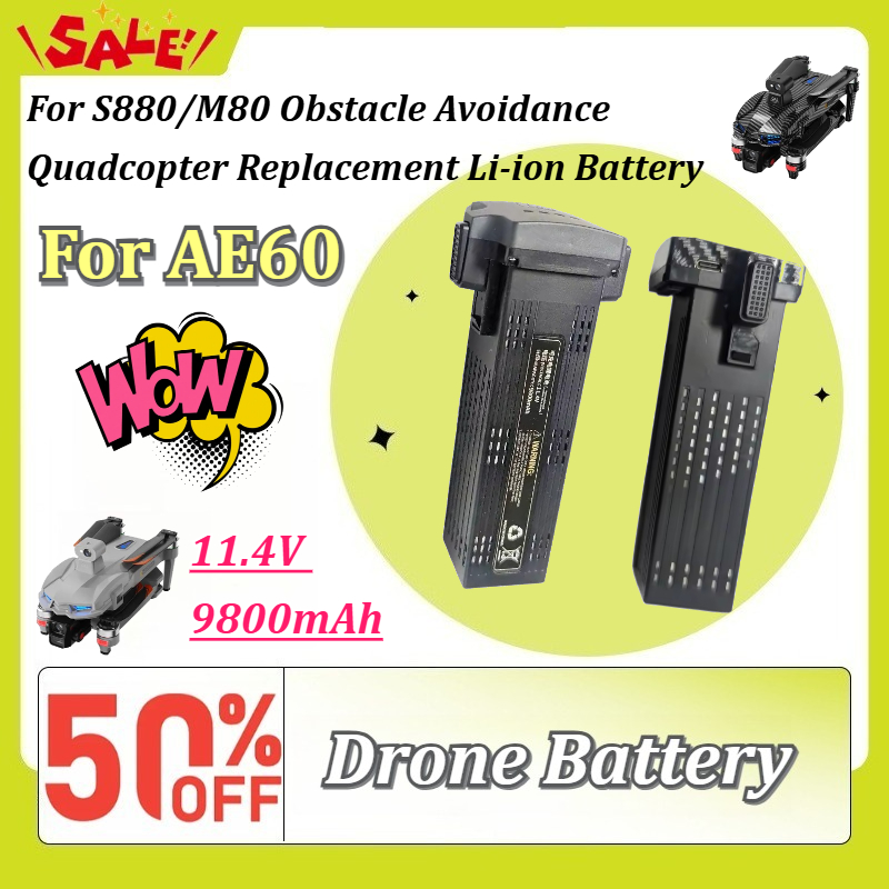 Drone Power Bank - Batterie Li-ion rechargeable pour Drone, 11.4V,