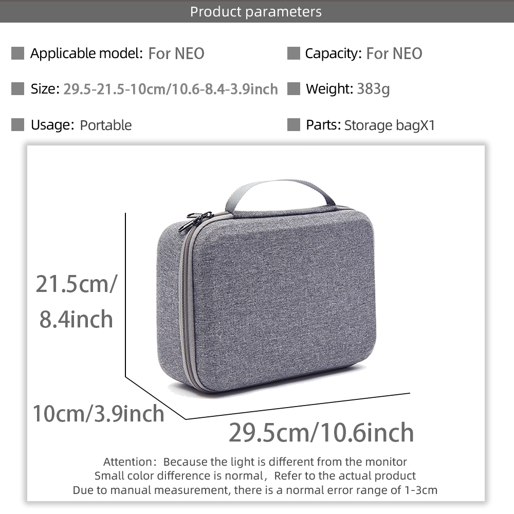 Sac de rangement antichoc pour - Drone Carrying Case avis et prix