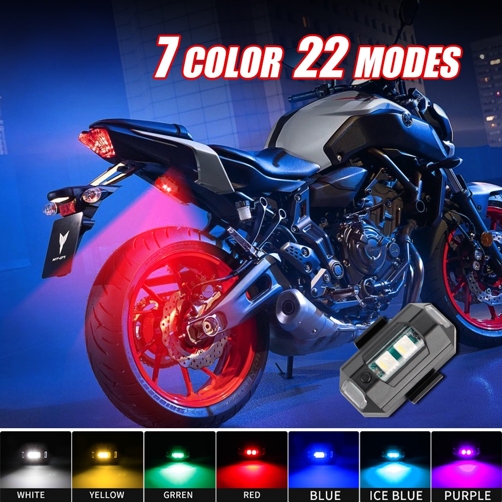 1PC 7 couleurs Mini USB charge - Drone Strobe Light avis et prix