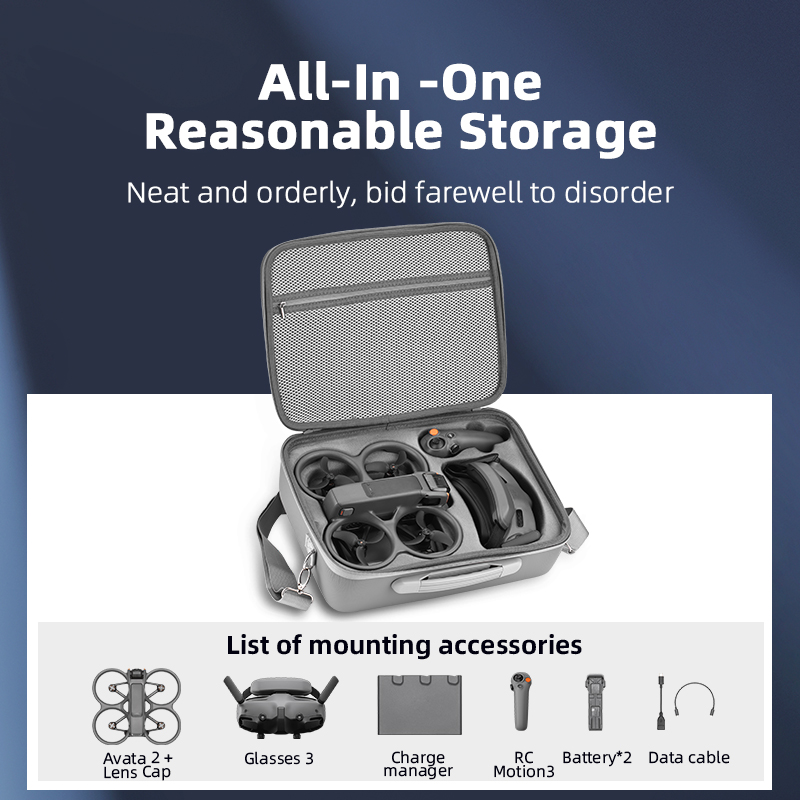 Étui de transport pour DJI Ava - Drone Carrying Case avis et prix